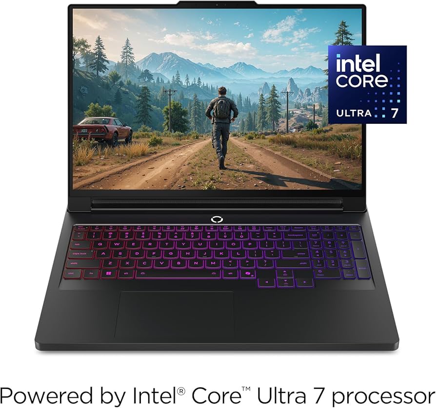 Lenovo Legion Pro 7i – AI-Powered Gaming Laptop – Intel® Core Ultra 7 255HX – 16" WQXGA PureSight OLED Display