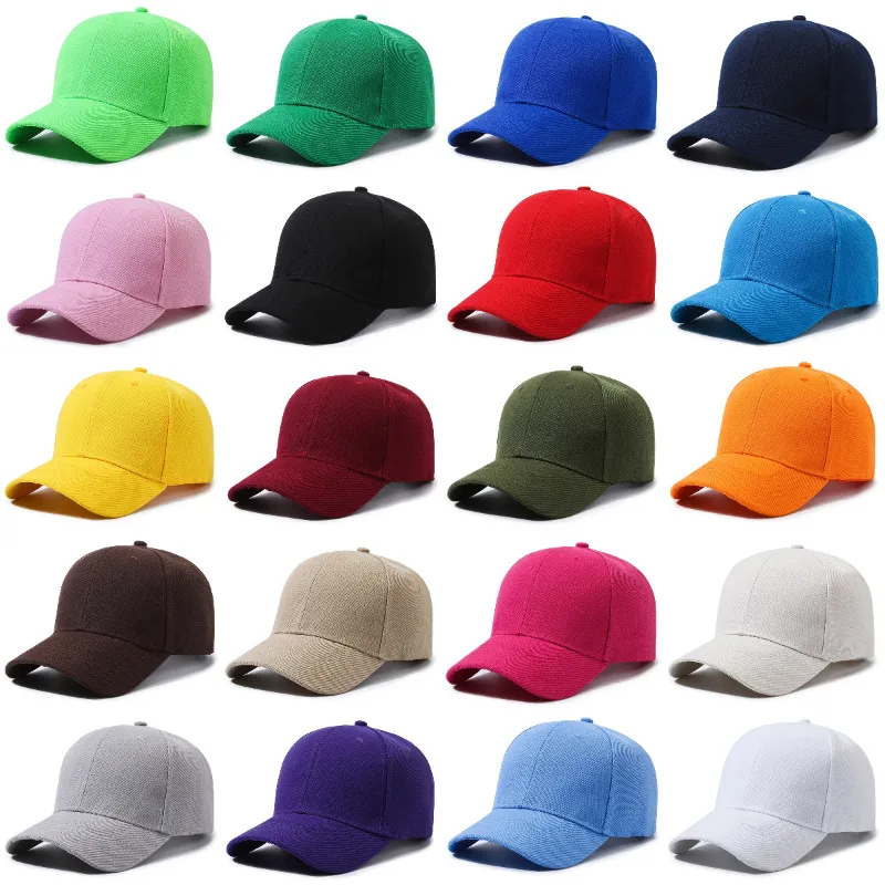 Unisex Casual Baseball Cap With Curved Brim