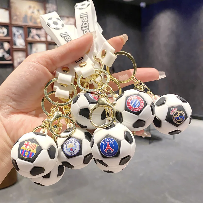Football World Cup PVC Key Chain Bag