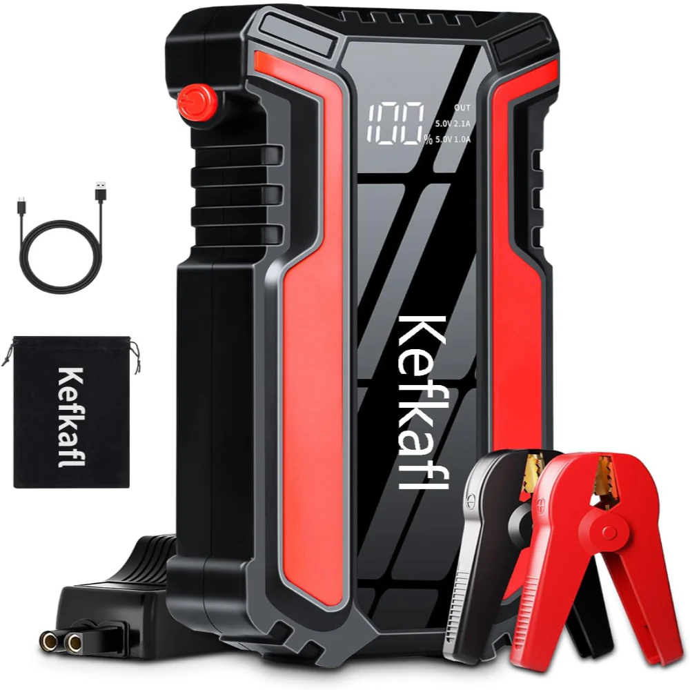 CAR JUMP STARTER 3000A – 12V PORTABLE BATTERY PACK