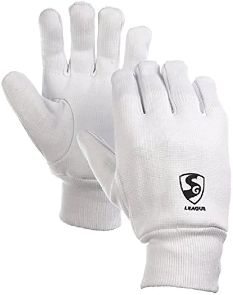 SG League Inner Gloves for Wicket Keeping Mens Size